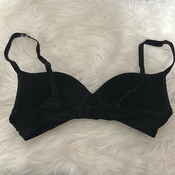 Victoria’s Secret Lined Demi Black Bra Size 32B - Picture 2 of 3